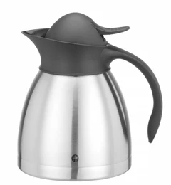 Kaffe/te kanne med svart topp 1 liter