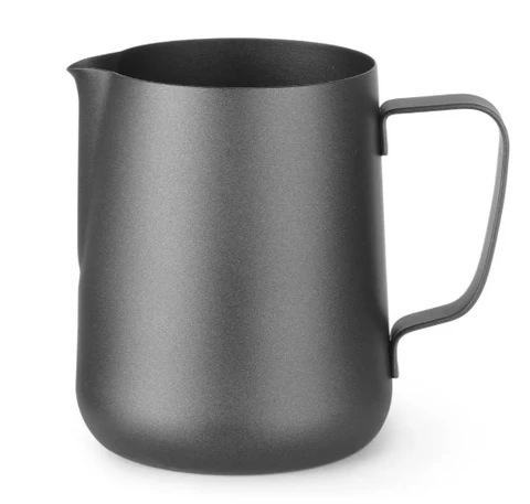 Melkemugge, svart 0,6 liter 