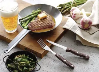 Biff bestikk Rustfri utførelse med ABS håndtak