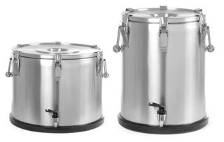 Isolert konteiner Med tappekran