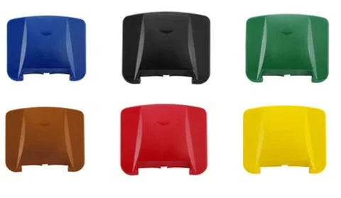 Lokk til avfallsdunk Ulike farger