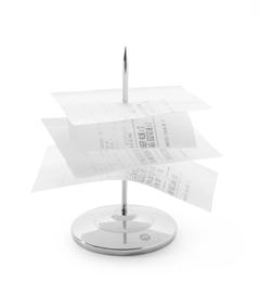 Kvitteringsn&#229;l med base &#216; 8x15 cm