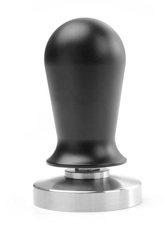 Kaffestamper fjærbelastet Sort aluminium