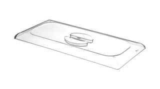 Iskrembeholder lokk, Polykarbonat 360x165 mm