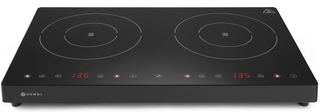 Induksjonskoketopp dobbel 3,5kw Diameter 23cm