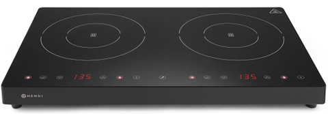 Induksjonskoketopp dobbel 3,5kw Diameter 23cm 