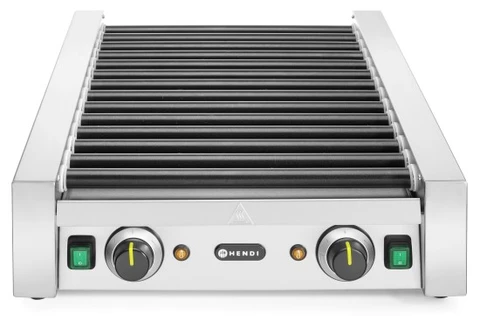 Pølsegrill, to varmesoner 14 ruller 