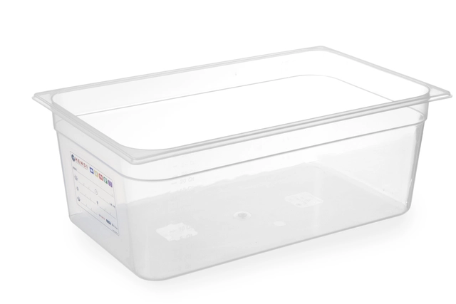 HACCP kantine 1/1 GN, transparent 100 mm 