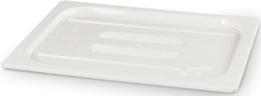Lokk for polykarbonat kantine, hvit 1/3 GN
