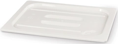 Lokk for polykarbonat kantine, hvit 1/2 GN