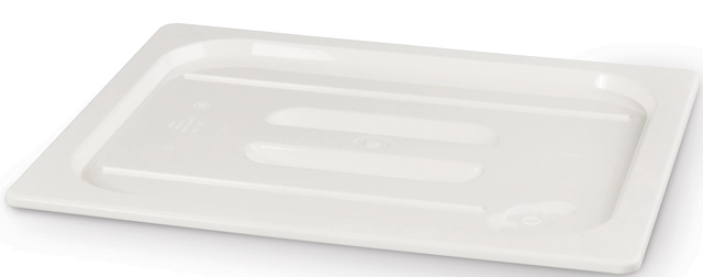 Lokk for polykarbonat kantine, hvit 1/1 GN 