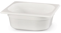 Polykarbonat kantine 1/6 GN, hvit 65 mm