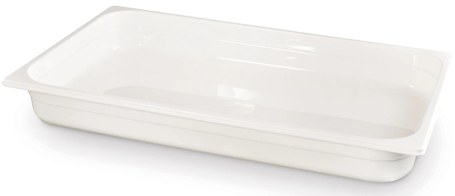 Polykarbonat kantine 1/1 GN, hvit 65 mm 