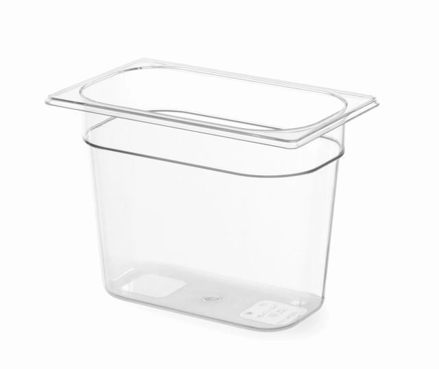 Polykarbonat kantine 1/4 GN, transparent 150 mm 