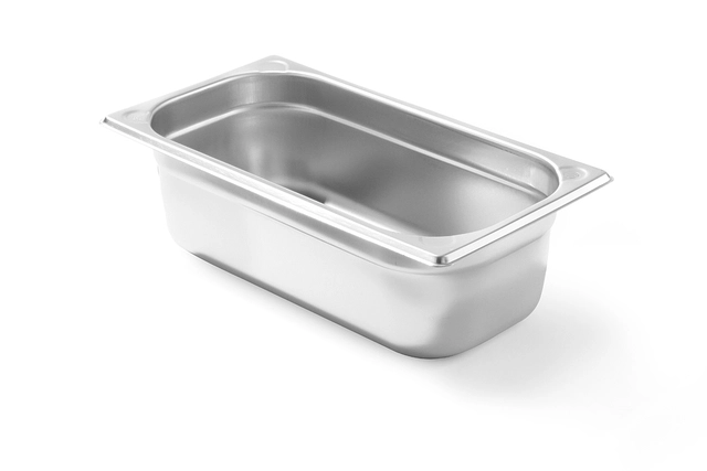 Rustfri kantine 1/3 GN, Kitchen Line 100 mm 