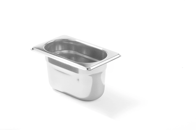 Rustfri kantine 1/9 GN, Profi line 100 mm 