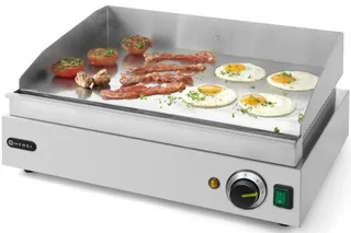 Flatgrill, 550 mm bredde 1 stekesone