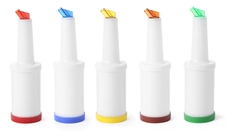 Oppbevaringsflaske 0,8 liter r&#248;d