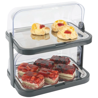 Kjøledisplay med roll top Dobbel. Flere farger