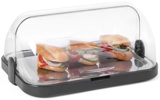 Kjøledisplay med roll top Enkel. Flere farger
