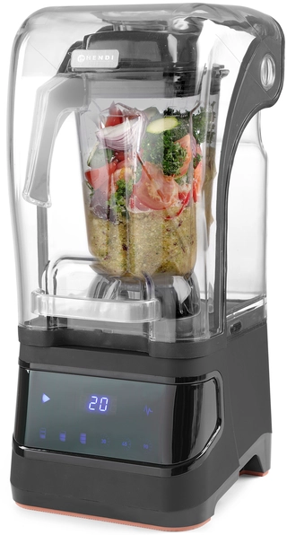 Digital blender med støydeksel 2,5 liter