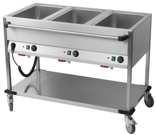 Vannbad 3/1 GN På hjul