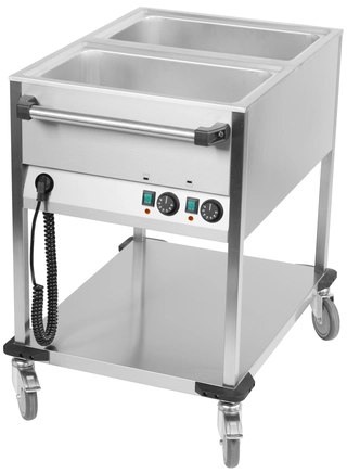 Vannbad 2/1 GN På hjul