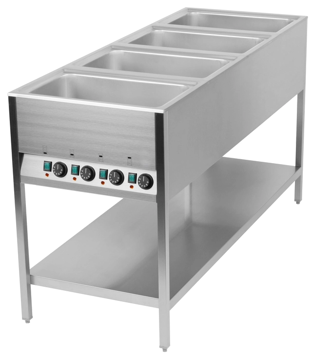 Vannbad 4/1 GN Frittstående 