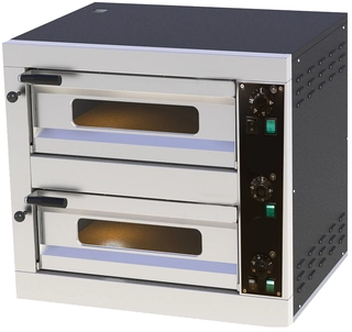 Pizzaovn Kapasitet: 2 stk 40 cm pizza