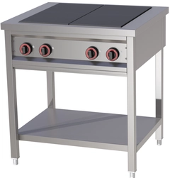 Koketopp, gulvmodell 4 stekesoner