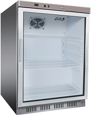 Kjøleskap 130 liter Med glassdør