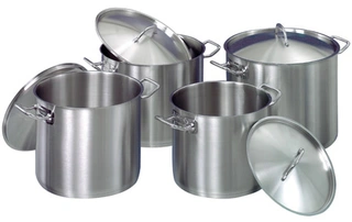 Kasserollesett Induksjon Gass, Induksjon og Elektrisk varme 