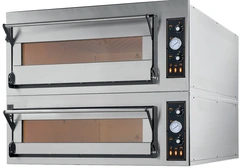 Herteovn/Bakeovn/Pizzaovn Kapasitet: 4 stk bakebrett 60x40cm.