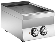 Keramisk koketopp 2 stekesoner 