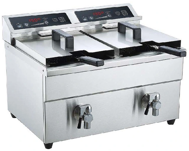 Frityr, induksjon 2 x 8 liter 
