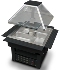 Varmebuffet, Black Kapasitet 4/1 GN