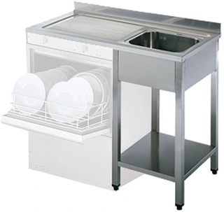 Oppvaskbenk 140x70x90 cm 