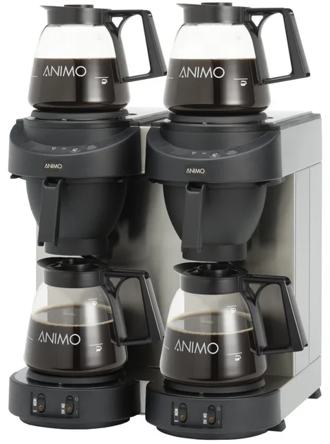 Kaffetrakter Dobbel, vanntilkoblet 