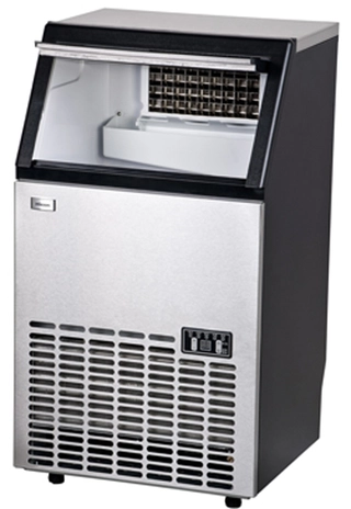 Isbitmaskin, terning 65 kg pr 24 timer