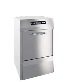 Glassvaskemaskin med avl&#248;pspumpe. H&#248;y Med omvendt osmoseanlegg