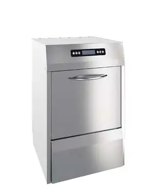 Glassvaskemaskin med avløpspumpe. Høy Med omvendt osmoseanlegg