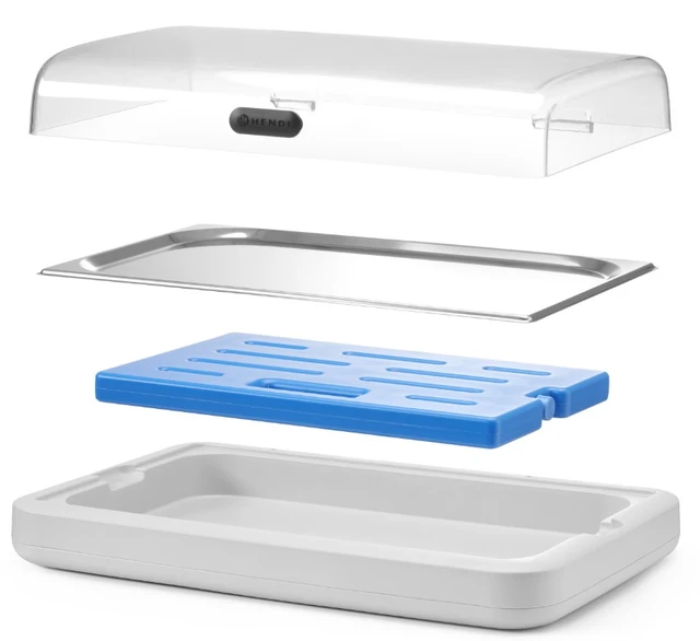 Kjøledisplay, 1/1 GN Beige 