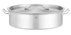Kasserolle, lav modell med lokk 14,1 liter