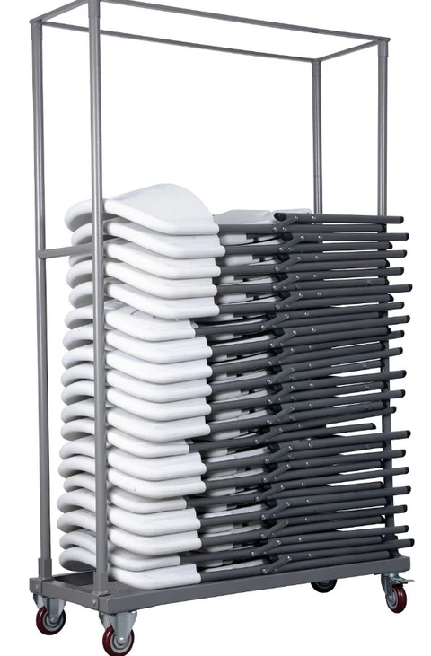 Tralle til klappstoler For opptil 25 stoler 