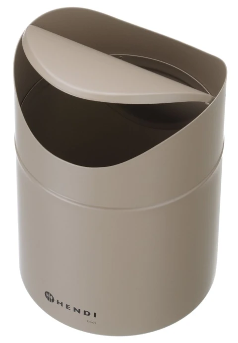 Søppelbøtte, bordmodell Beige 