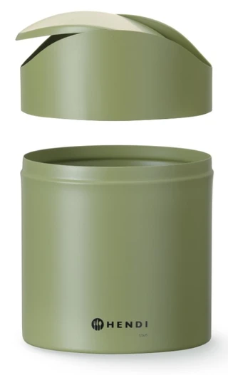 Søppelbøtte, bordmodell Grønn 