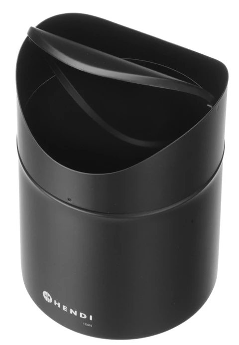 Søppelbøtte, bordmodell Svart 