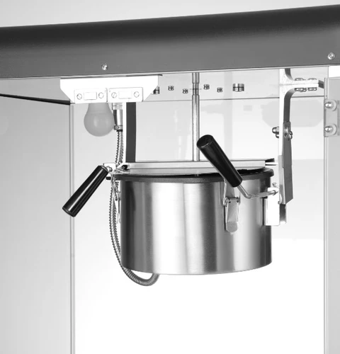 Popcorn maskin Svart karbon stål 