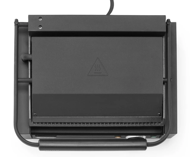 Pressgrill, medium Rillet topp og bunn 