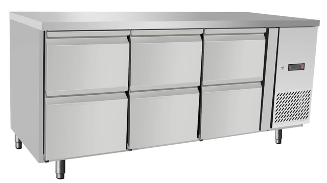 Kjølebenk 6 skuffer 